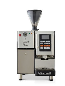  Astra Super Automatic Espresso Machine, 1-Step Double Hopper 220V